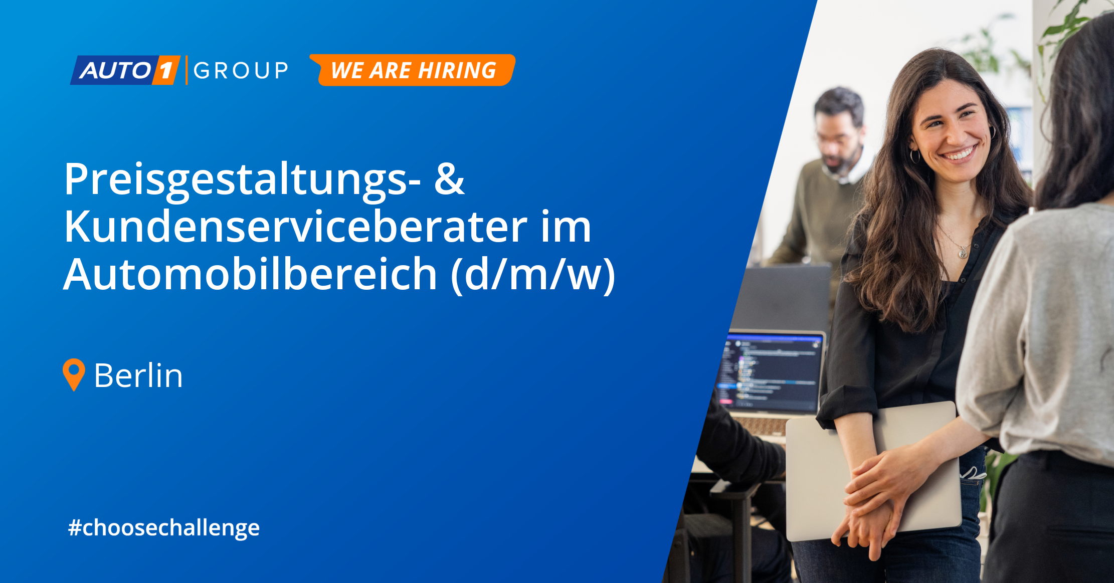 Preisgestaltungs & Kundenserviceberater im Automobilbereich (d/m/w
